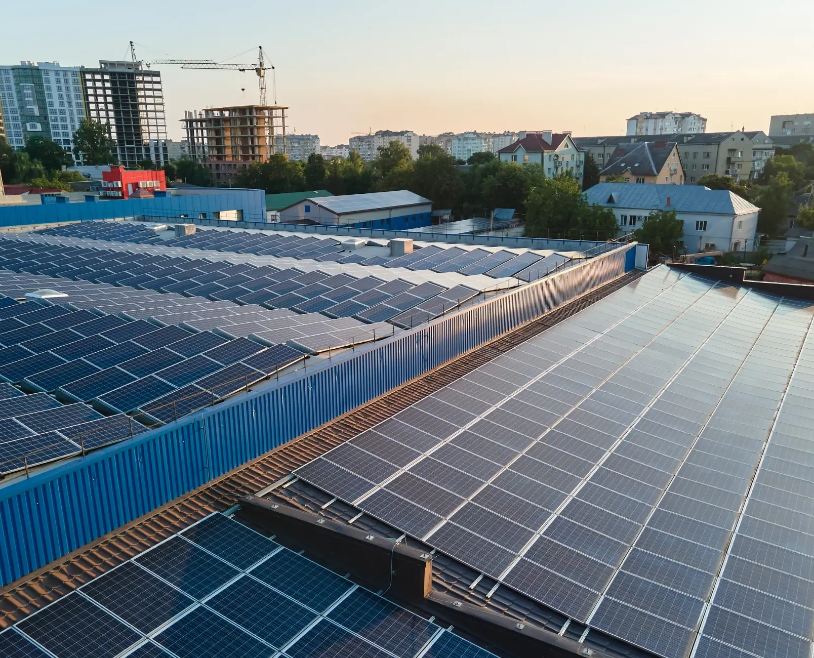 Clean power deployment showcasing solar energy systems and renewable energy infrastructure for climate action